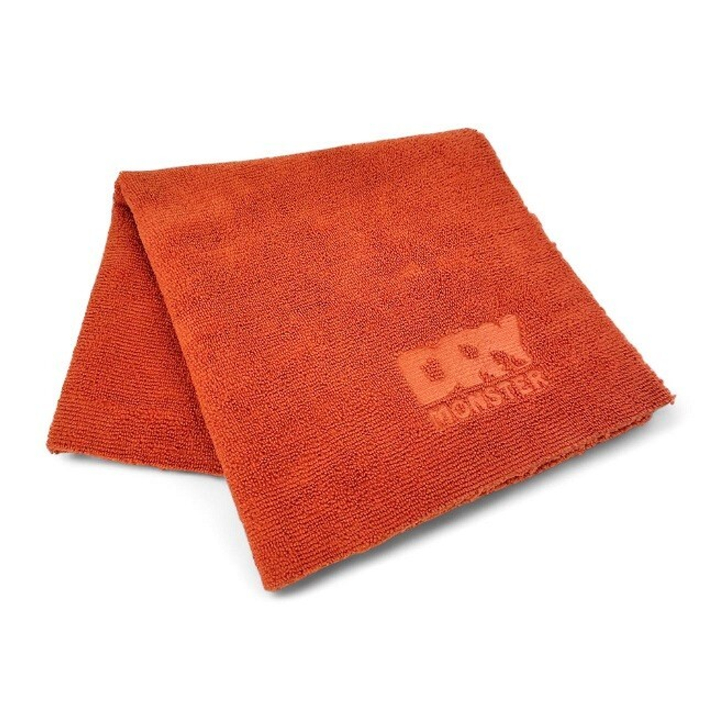 (Dry Monster) ПОЛОТЕНЦЕ "Universal PREMIUM" 40 * 40 см, микрофибра для сушки авто, цвет КОРАЛЛОВЫЙ