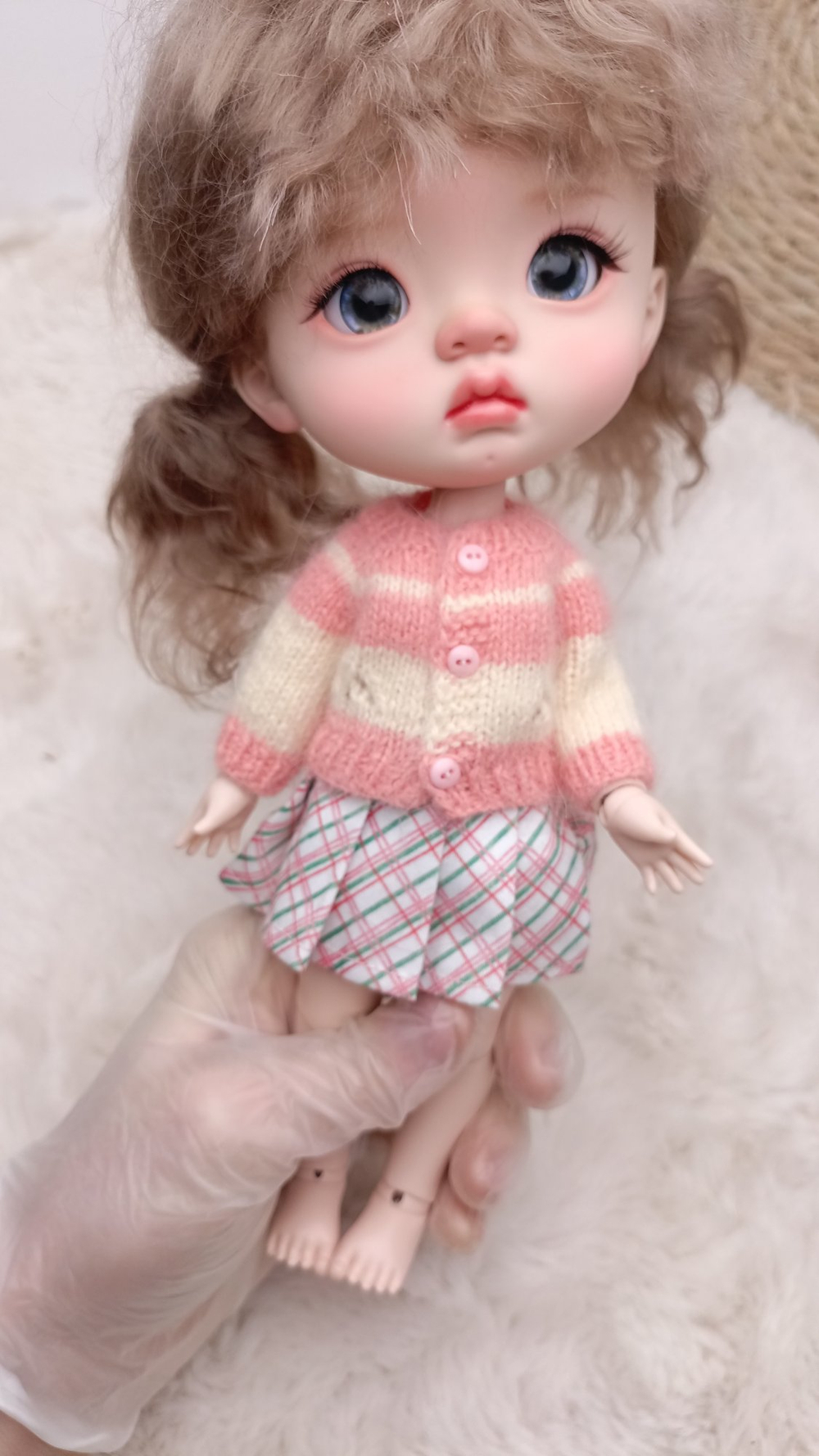 Вязаная кофта #1