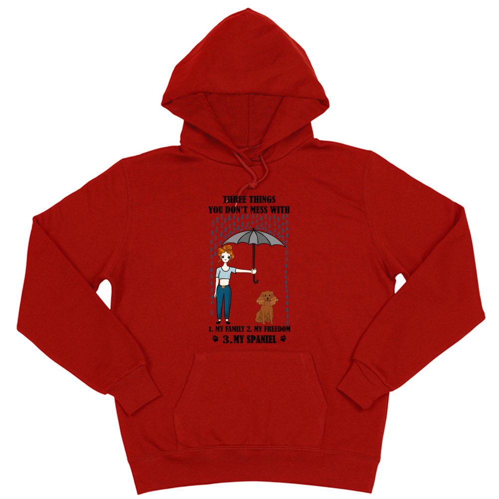 Толстовка "Не шути с владельцем Спаниеля"