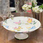 Блюдо на ножке Бабочки