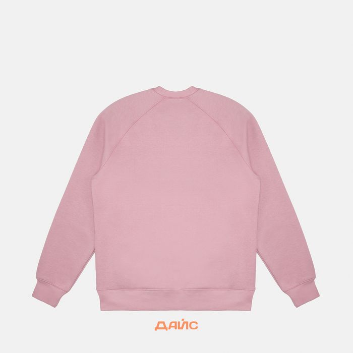 Толстовка мужская Carhartt WIP Chase Sweatshirt артикул:I033660_glassy_pink - купить в магазине Дайс
