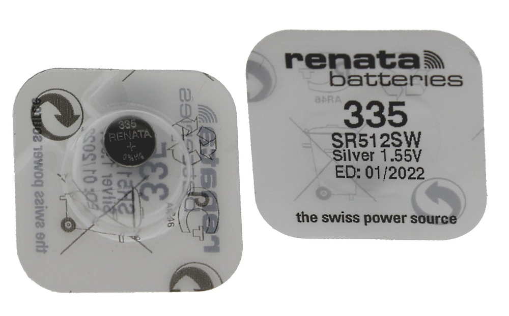 Renata 335 (SR 512 S W) BL-1 уп.10 /100