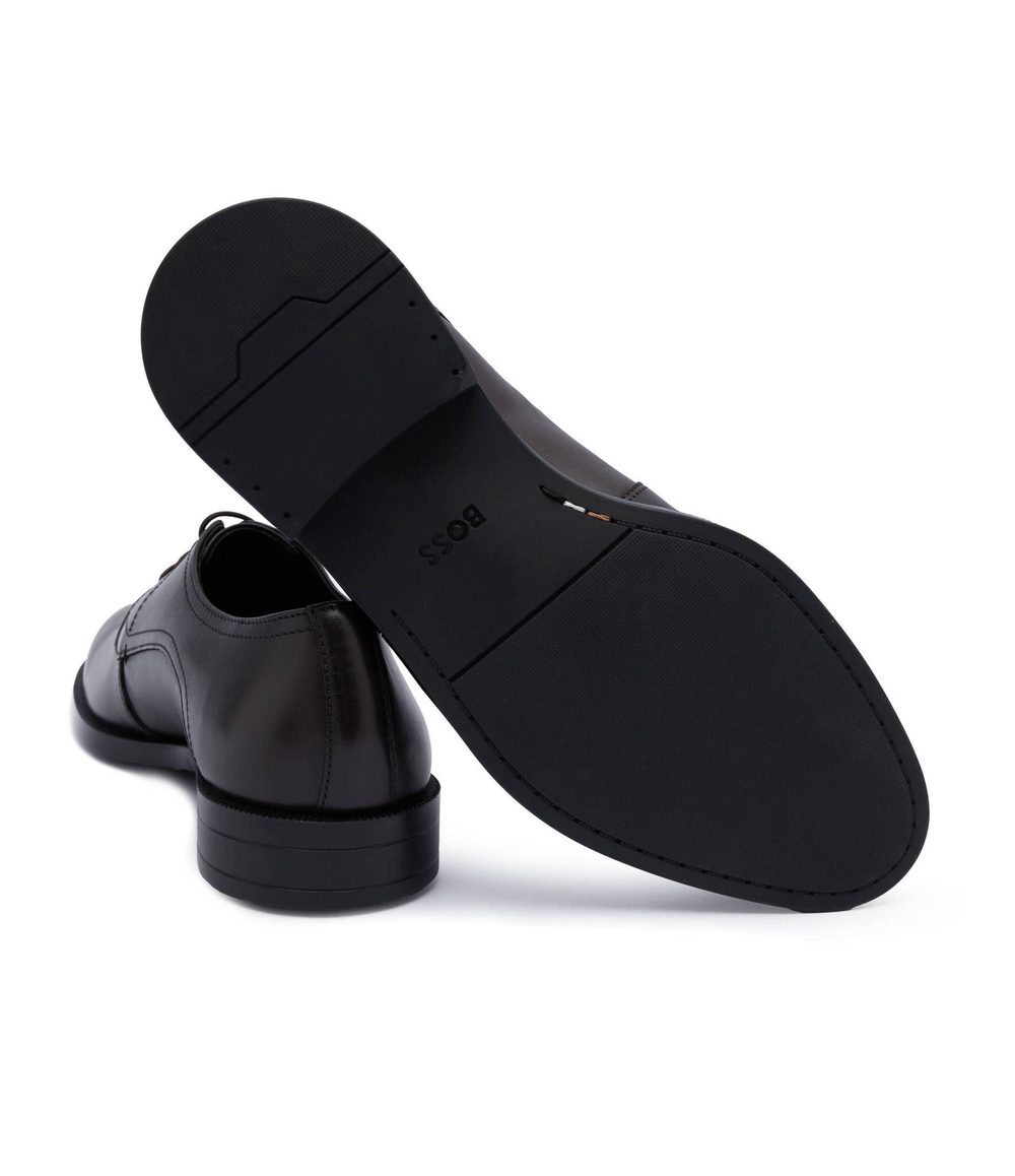 Кожаные дерби tayil_derb_bu BOSS BLACK - коричневый(50516754)