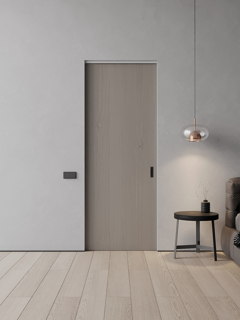 Универсальный пенал для раздвижных дверей ZADOOR (полотно: высота 2000-3000мм; ширина 600-1200мм)