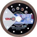 Диск алмазный Турбо ТF по керамике KRUGO 150x1,4x22,23x10mm, RTF06A