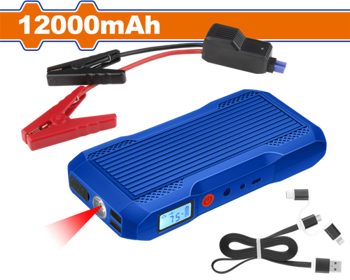 Инверторное пуско-зарядное устройство 12000 мАч (6) WADFOW WLY1512