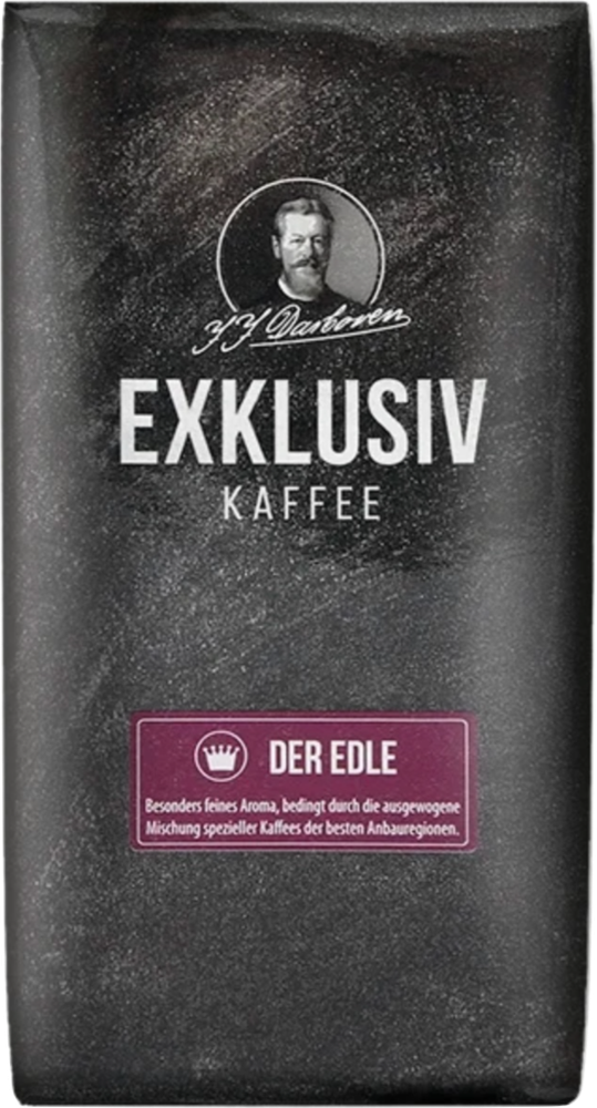 Кофе молотый Exklusiv Kaffee Der Edle 250 г, 4 шт
