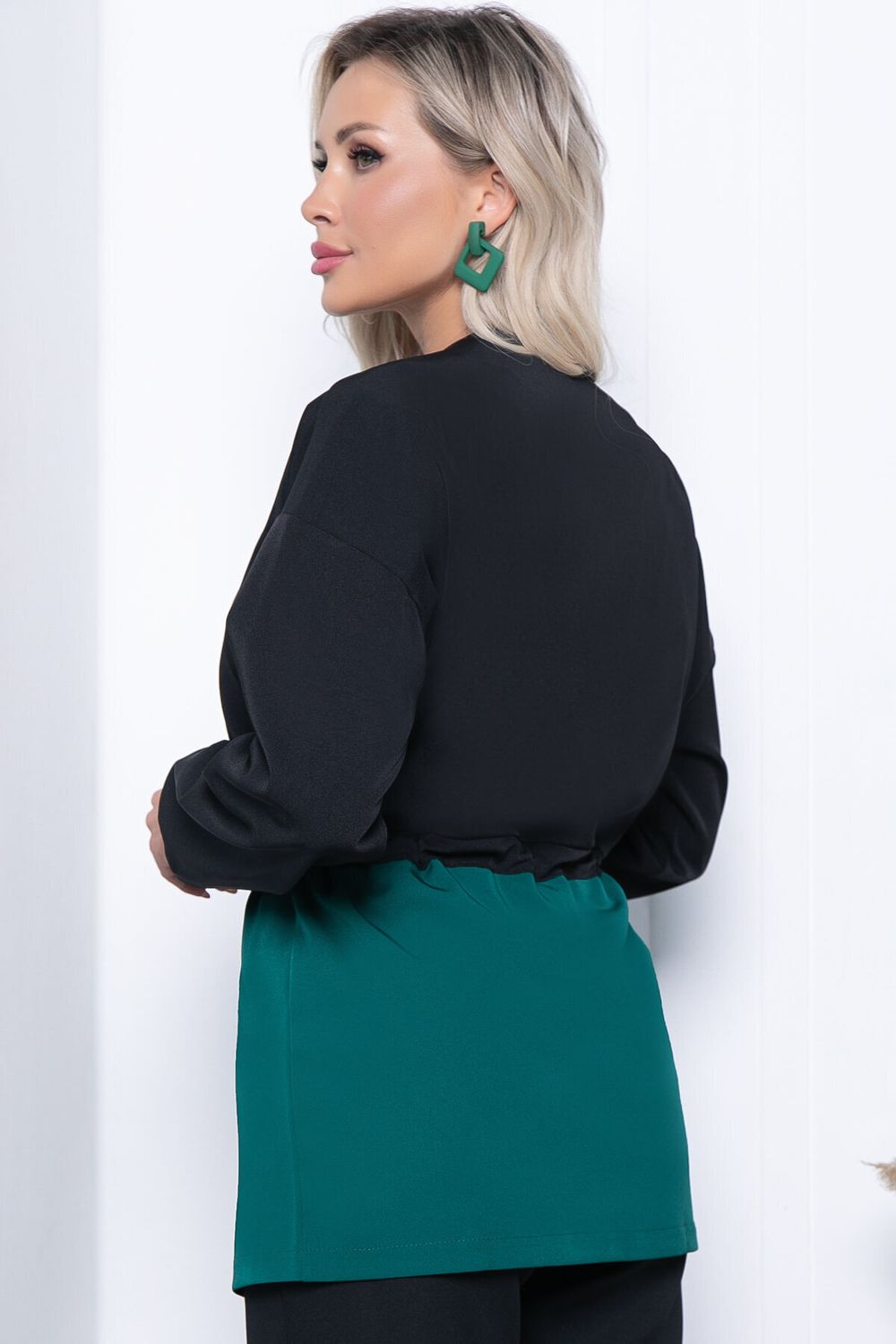 Жакет "На стиле" (изумруд) ХИТ Б7214 LT Collection (Акция)