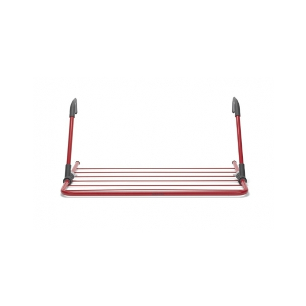 Сушилка для белья Brabantia надверная пламенно-красная вид сбоку