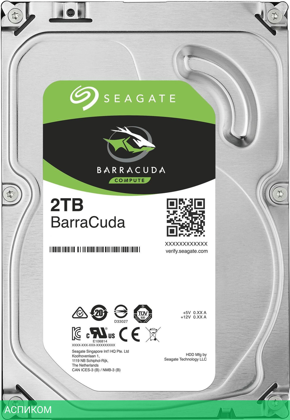 Жесткий диск Seagate 2TB ST2000DM008