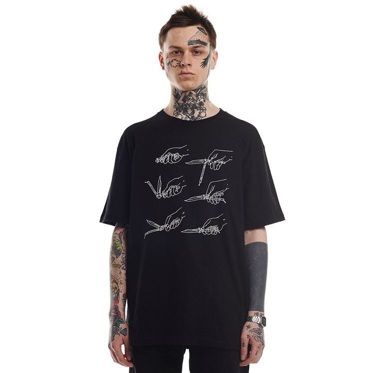 Футболка ВОЛЧОК Балисонг, черный