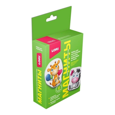 Магниты из гипса "Африканские милашки" (Lori)