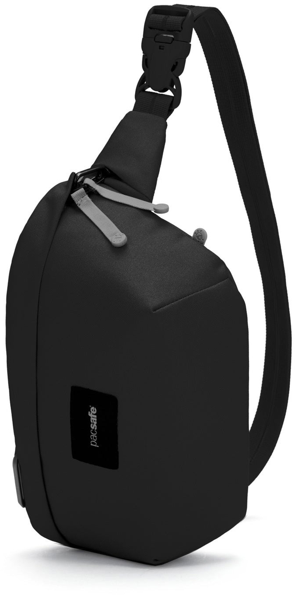 Сумка слинг антивор Pacsafe Go Sling, черная смола, 2.5 л.