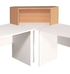 Надстройка на Стол Монолит угловая 996х264х346