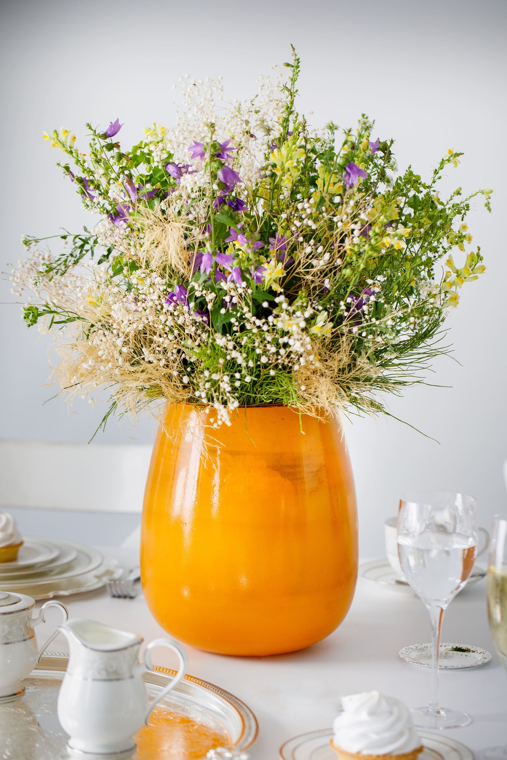 Ваза стеклянная 26.5см Rasteli Солнце