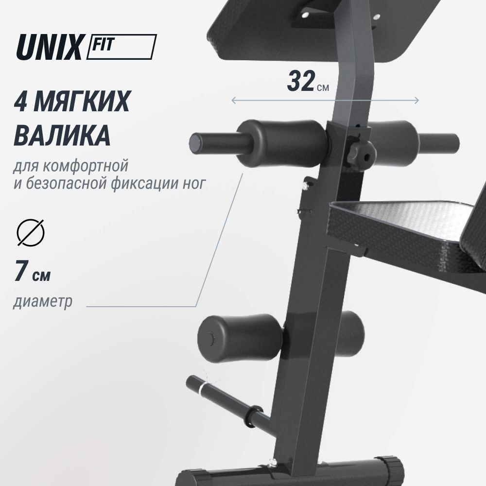 Скамья силовая универсальная UNIX Fit BENCH 150