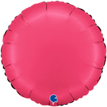 Шар фольгированный Круг 46 см (Розовый)