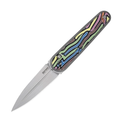 Нож складной SRM 251MB-GX Twin Beadblast (N690, Rainbow G10/Aluminium)