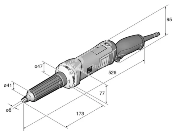 Прямошлифовальная машина Fein GSZ 11-320 PERL