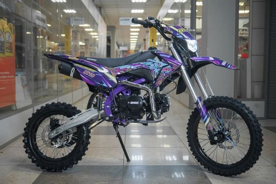 Мотоцикл BSE MX 125 17/14 Purple Dragon PITBIKE