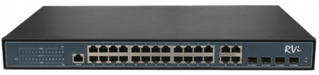 RVi-1NSM24G-4C Коммутатор с питанием по PoE
