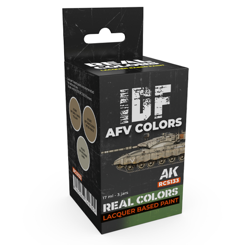 Набор красок AK Interactive Real Colors - IDF AFV Colors