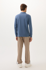 Лонгслив поло Basics