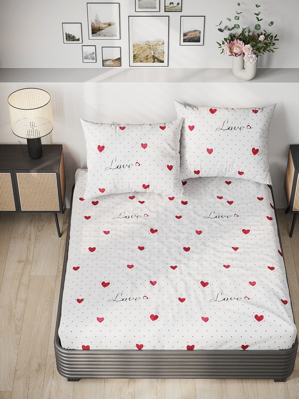 Ткань для постельного белья, Кролики, поплин, опт (цена за один погонный метр) продается в рулонах от 50 - 80 метров.