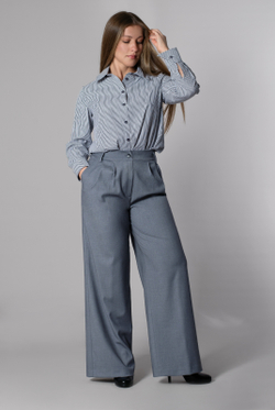 Брюки женские 4137АП, серый #495Сер024137АП