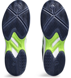 Мужские кроссовки для Падел Asics Gel-Game 9 Padel - black/electric lime