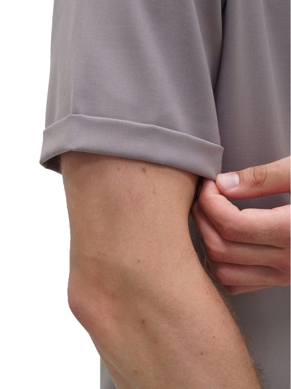 Рубашка медицинская мужская Тезис TZ700 на молнии, черный, 50