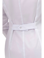 Халат медицинский женский Doctor Big 294 на кнопках, белый, 54