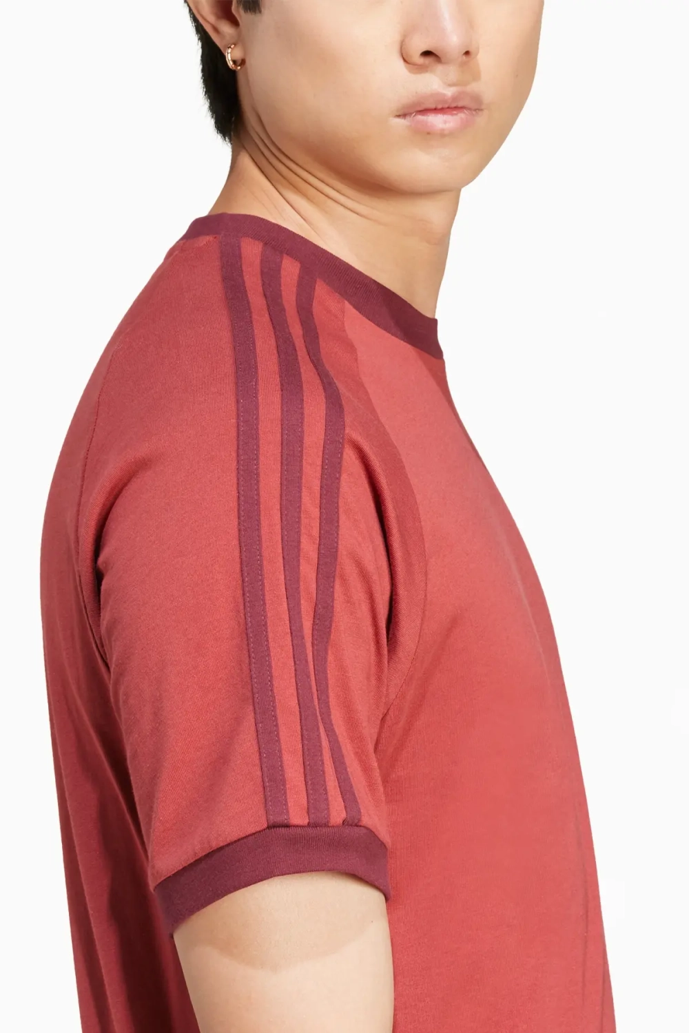 Футболка adidas Adicolor Classics 3-Stripes - красный