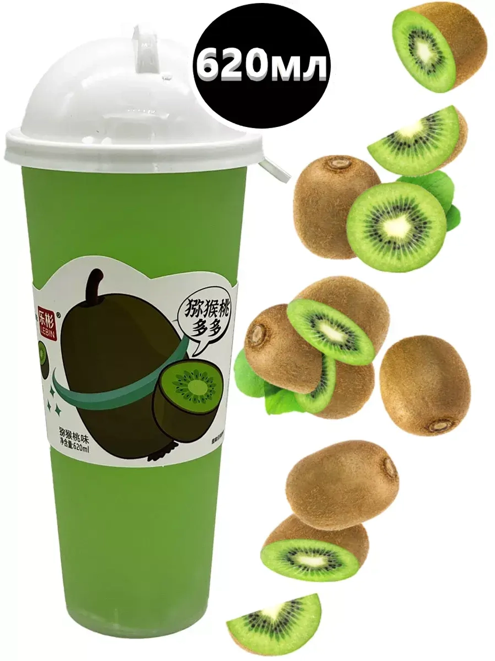 Напиток Киви с кусочками желе 620 мл