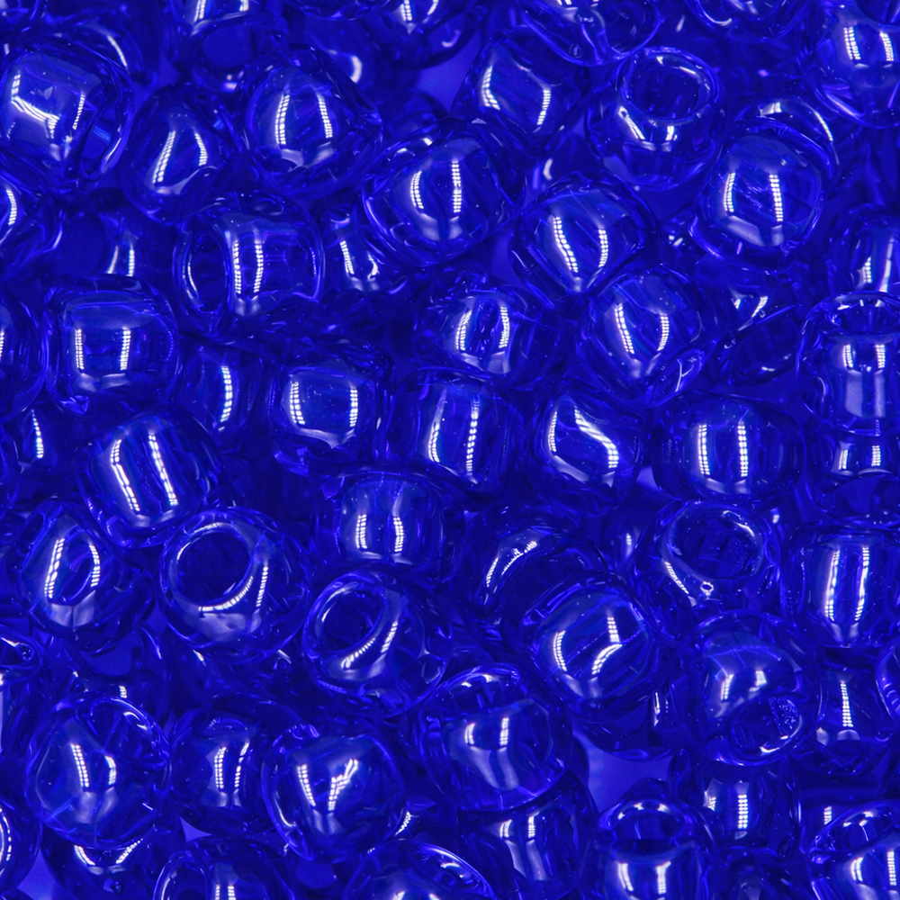 Японский бисер TOHO Round 6/0 (№8), прозрачный