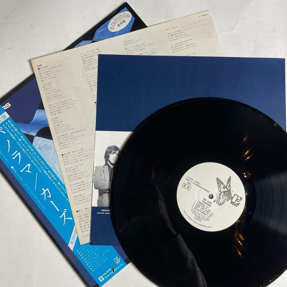 Винтажная виниловая пластинка LP The Cars Panorama (Japan 1980) (Obi) Promo
