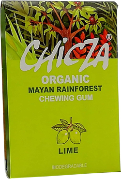 CHICZA ORGANIC Жевательная резинка органическая биоразлагаемая со вкусом мексиканского лайма 30г
