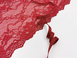 _Бретелечная резинка без фестонов, 10 мм, темно-красный, (Арт: BR640/10-101), м