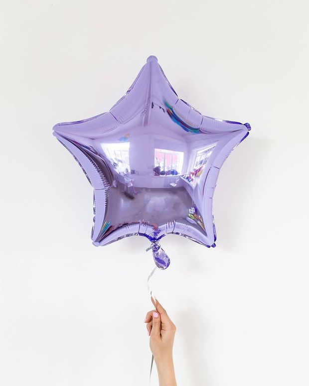 F Шар звезда (18'' / 46 см) Сиреневый (БГ-15)