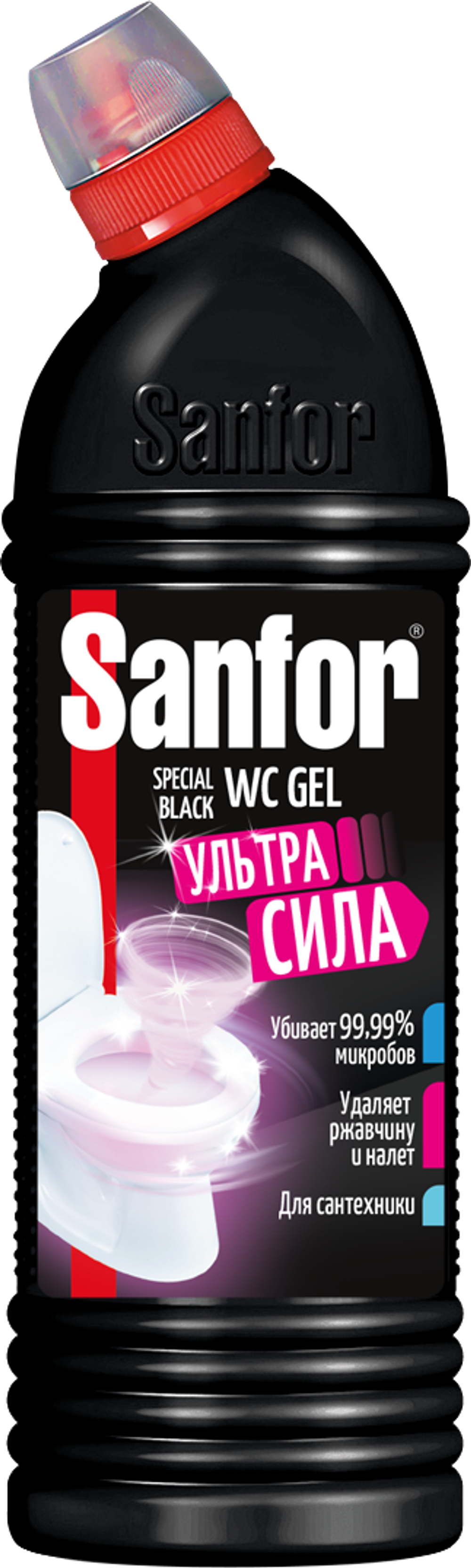 Sanfor WС гель, 750 г, speсial black