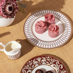 Wedgwood Чашка для эспрессо Renaissance Red 70 мл с блюдцем
