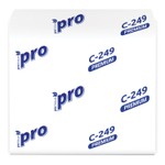 Бумага туалетная листовая 250 шт., PROtissue (T3) PREMIUM, 2-слойная, белая, 22,5×11 см, КОМПЛЕКТ 40 пачек.