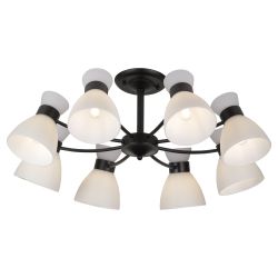 Люстра Rivoli Aemilia 9185-308 8хЕ27 60 Вт модерн | Лайт