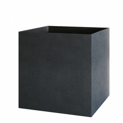 Кашпо, коллекция Concrete (Midnight), форма CUBE