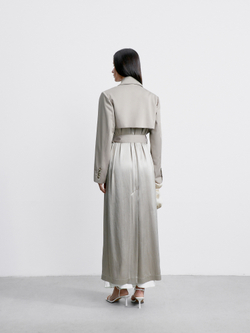 Тренч REBECCA, мокко