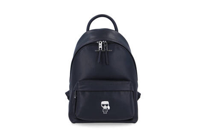 кожаный рюкзак ikonik Karl Lagerfeld - черный(205W3090)