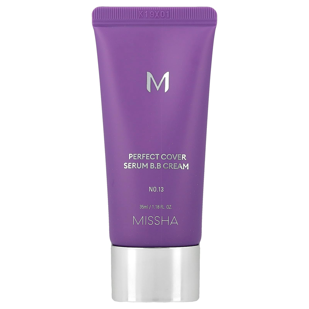 Missha, Perfect Cover, сывороточный BB-крем, No. 13 Light Fair, 35 мл (1,18 жидк. унции)