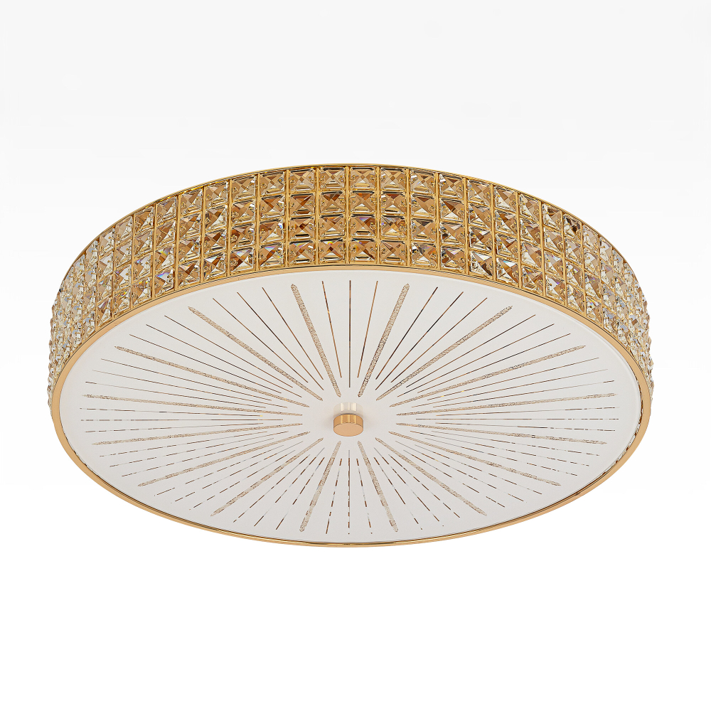 Citilux Портал CL324102 Люстра хрустальная Золото