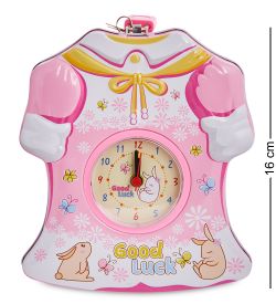 BX- 80/1 Метал. копилка с часами «Платье»