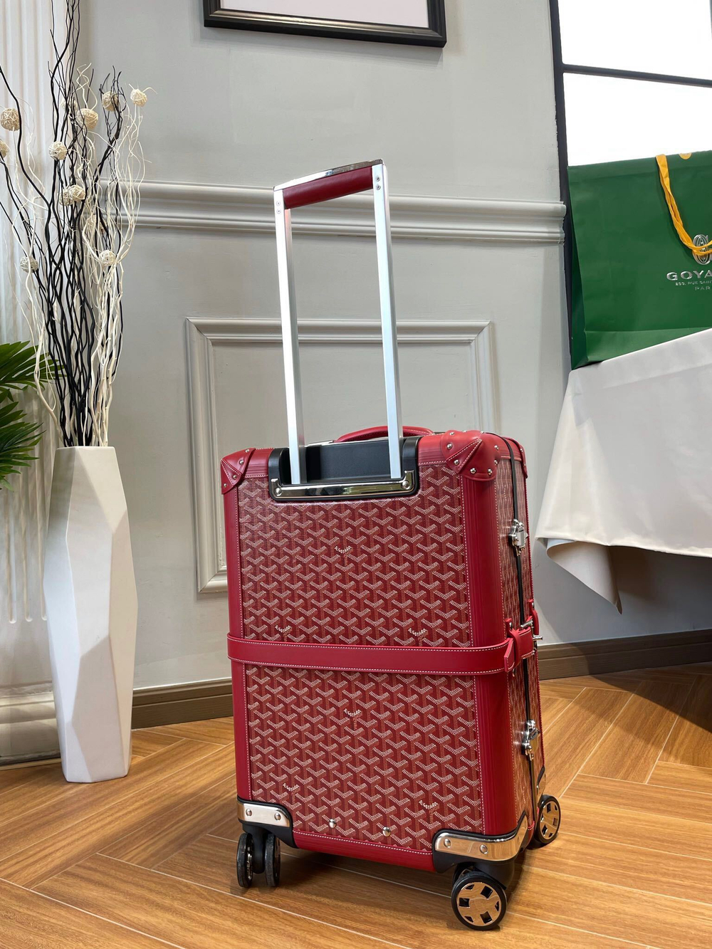 Goyard Bourget PM Trolley Case